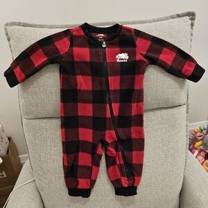Roots Buffalo Plaid Baby Sleeper